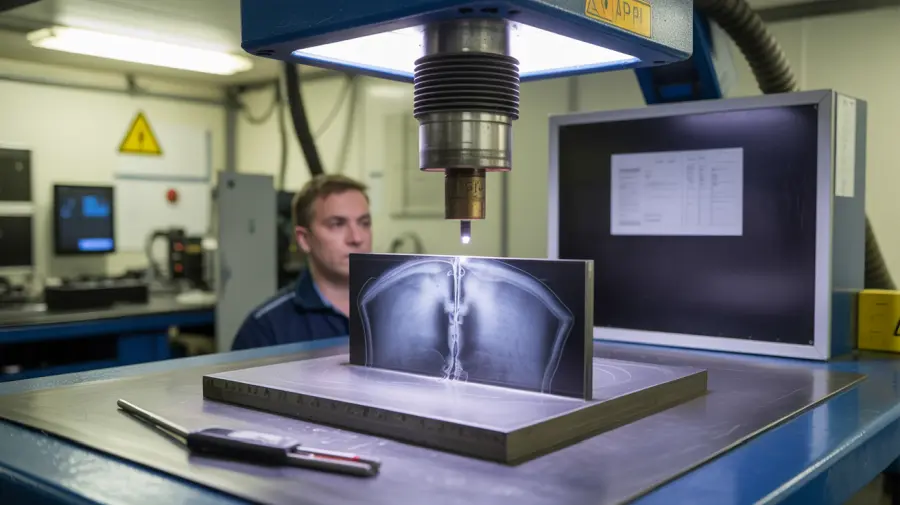 Badania radiograficzne spoin - kiedy i dlaczego są niezbędne? 2 badanie spoin